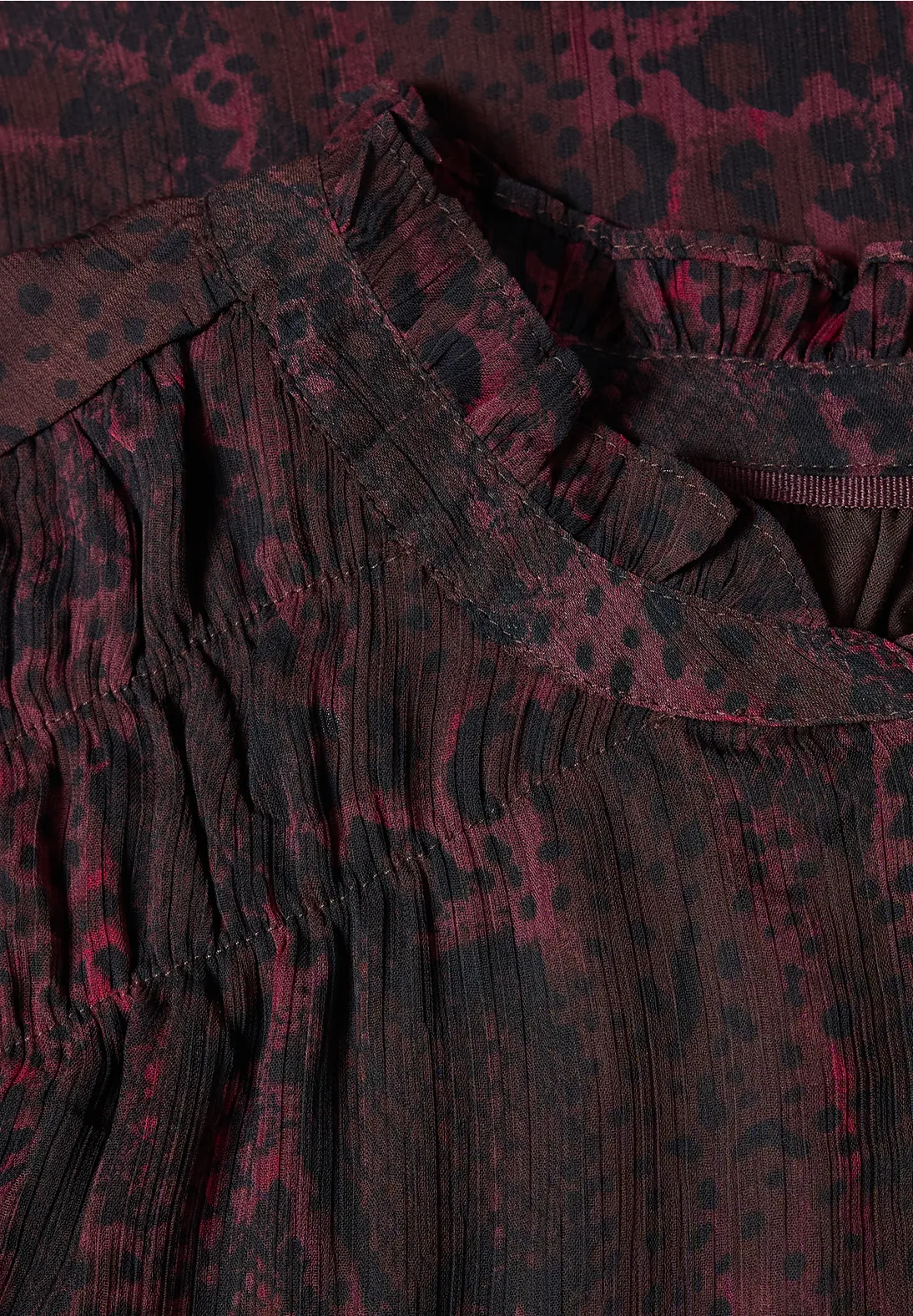 Street One Studio Tuniek met Ruches - Russet Red