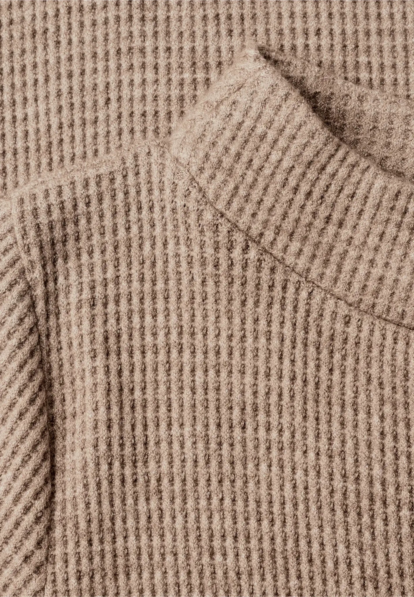 Cecil Shirt mit Stehkragen - Creamy Mocha Melange