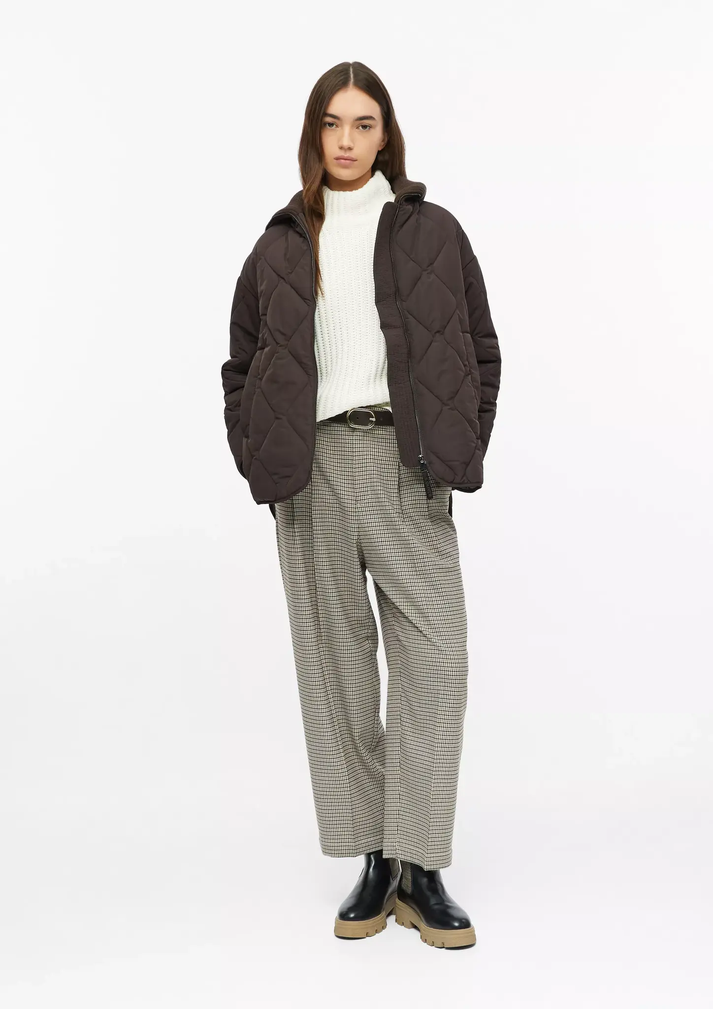 S. Oliver Gebreide Trui - Off White