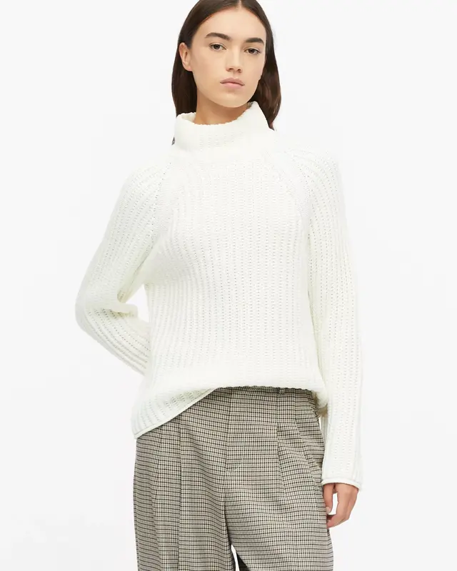 S. Oliver Gebreide Trui - Off White
