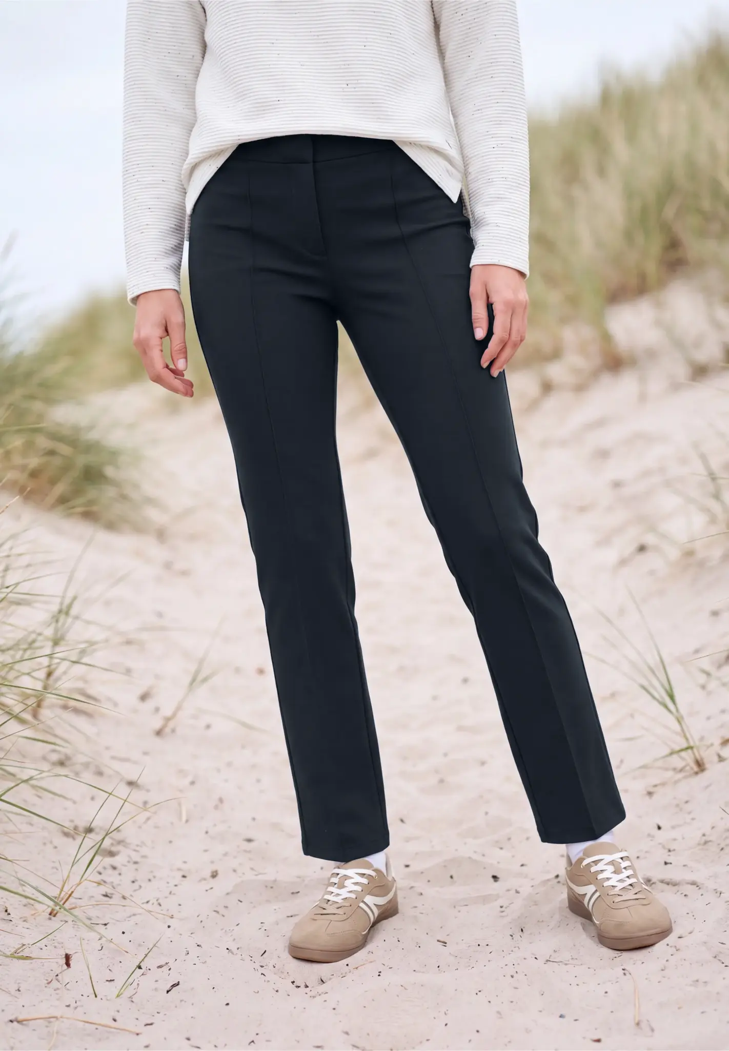 Cecil Bootcut Broek Toronto - Urban Dark Blue