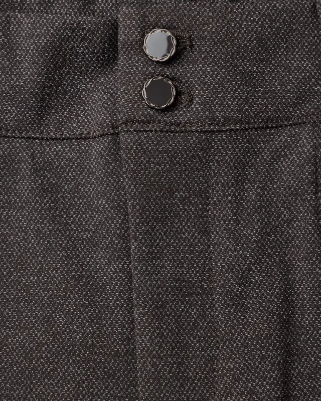 Street One High Waist Pants Yulius - Black Coffee
