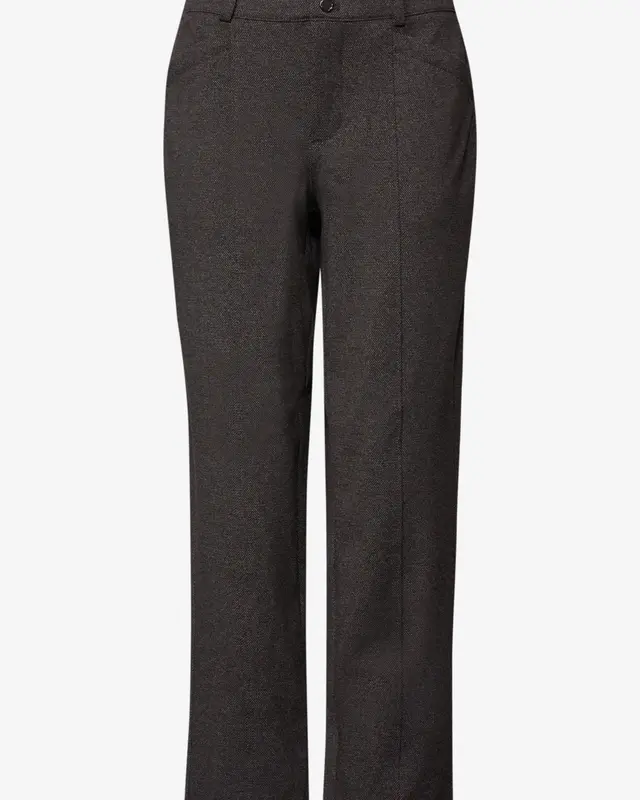 Street One High Waist Broek Yulius - Black Coffee