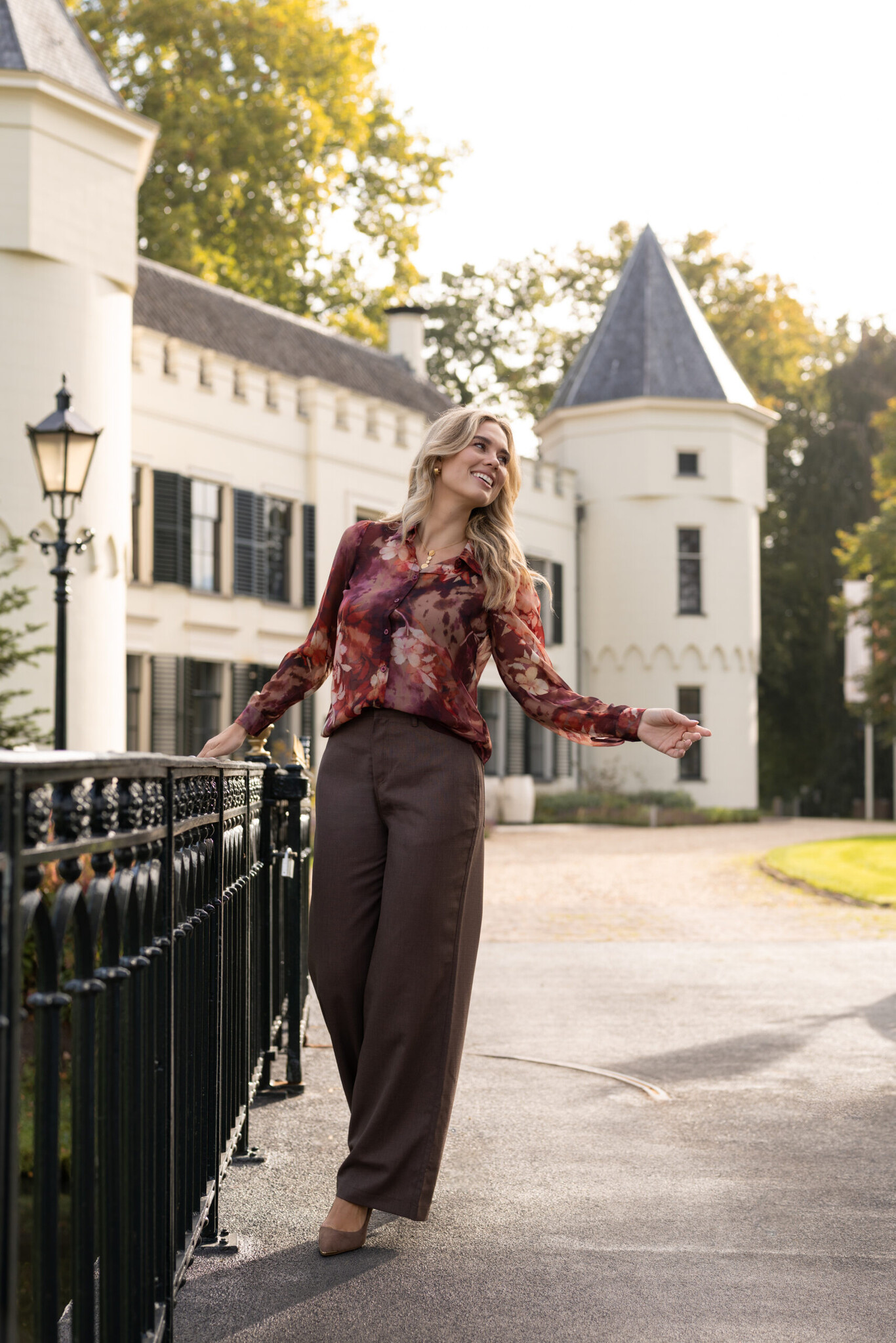 Elvira Collections Broek Kim - Dark Walnut