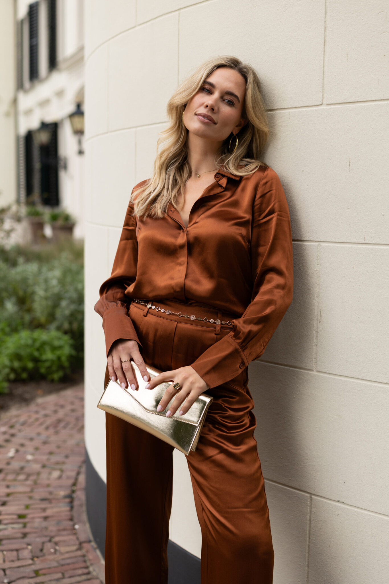 Elvira Collections Bluse Hannah - Copper