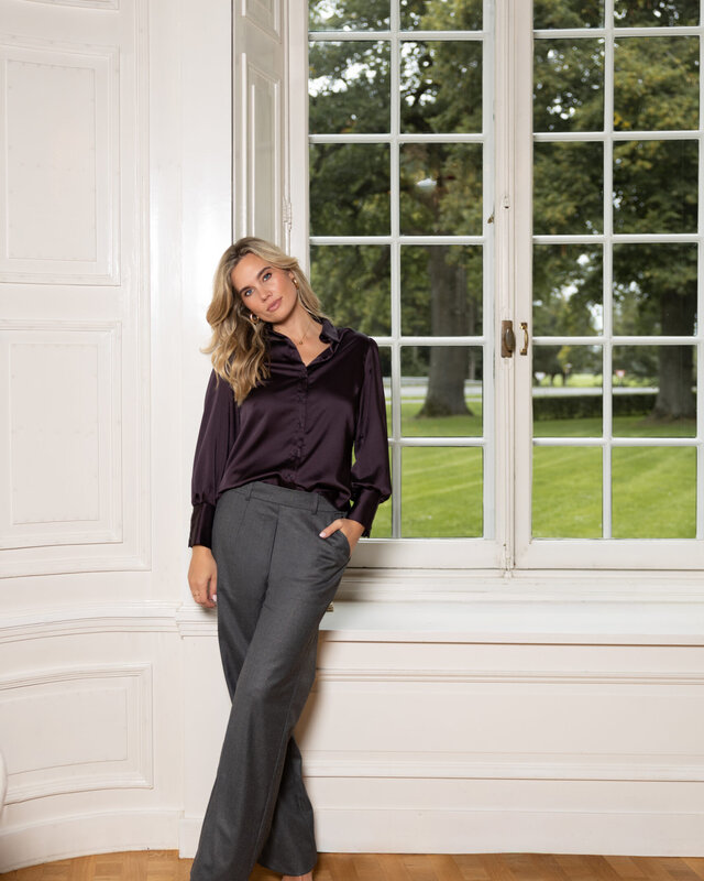 Elvira Collections Blouse Nore - Dark Grape