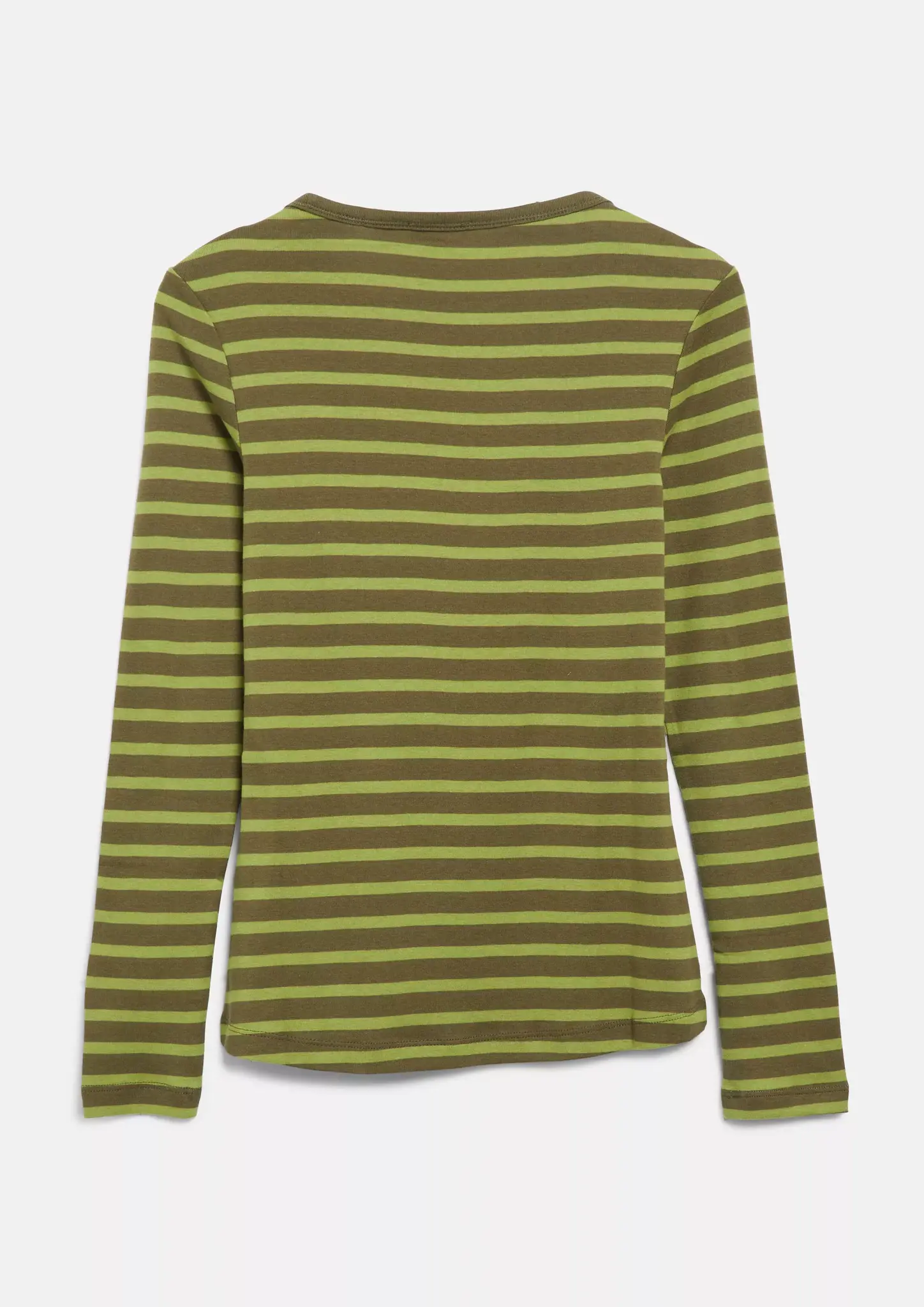 S. Oliver Striped Longsleeve - Guacamole