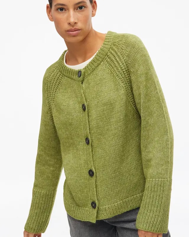 S. Oliver Knit Cardigan - Guacamole