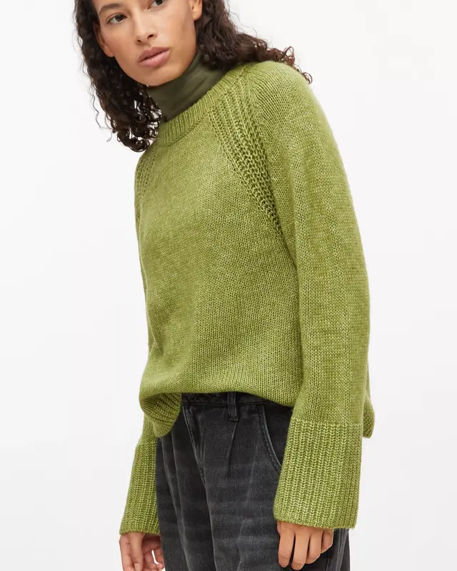 S. Oliver Strick Pullover - Guacamole