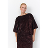 Bluse mit Pailletten Jasleen 1 – Chocolate Plum