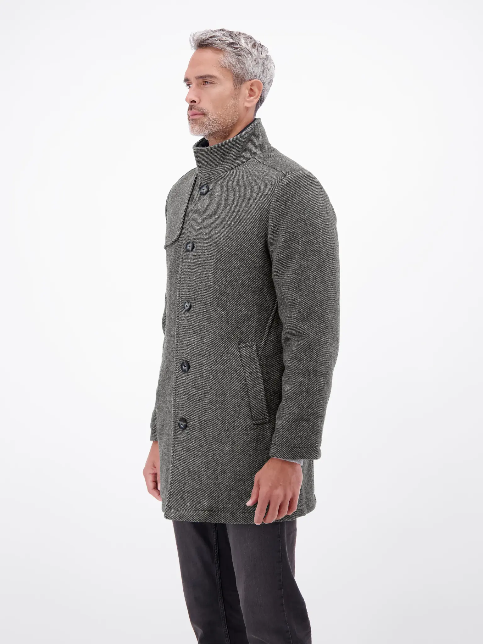 Lerros Coat - Basalt Grey
