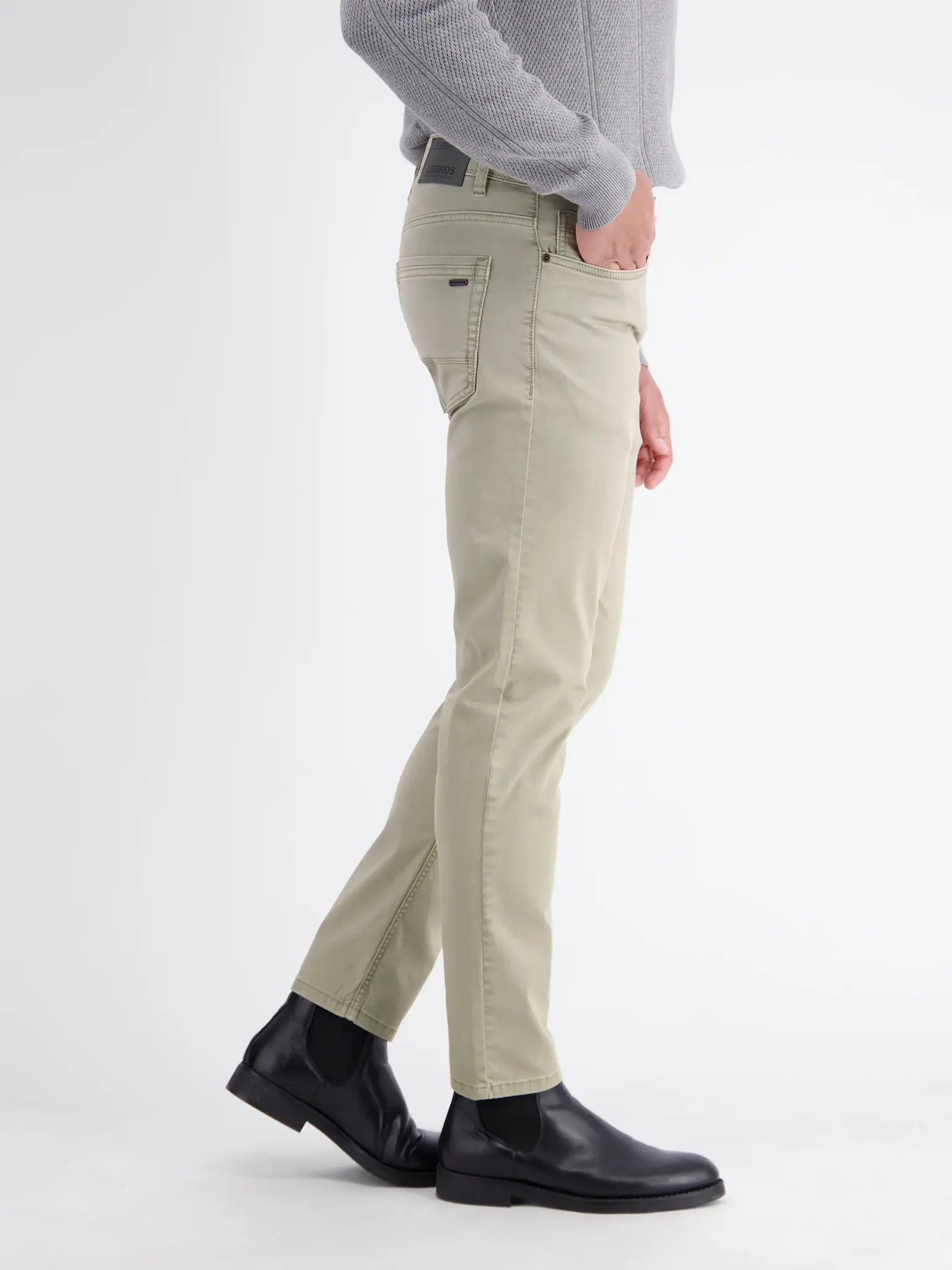 Lerros Broek Conlin - Smoke Grey