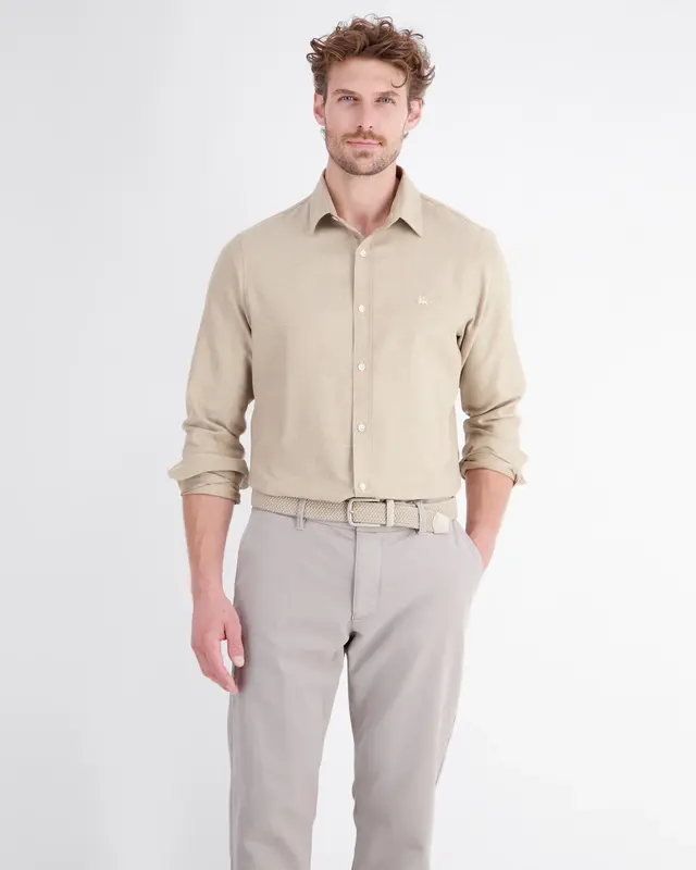 Lerros Flanellhemd – Foam White