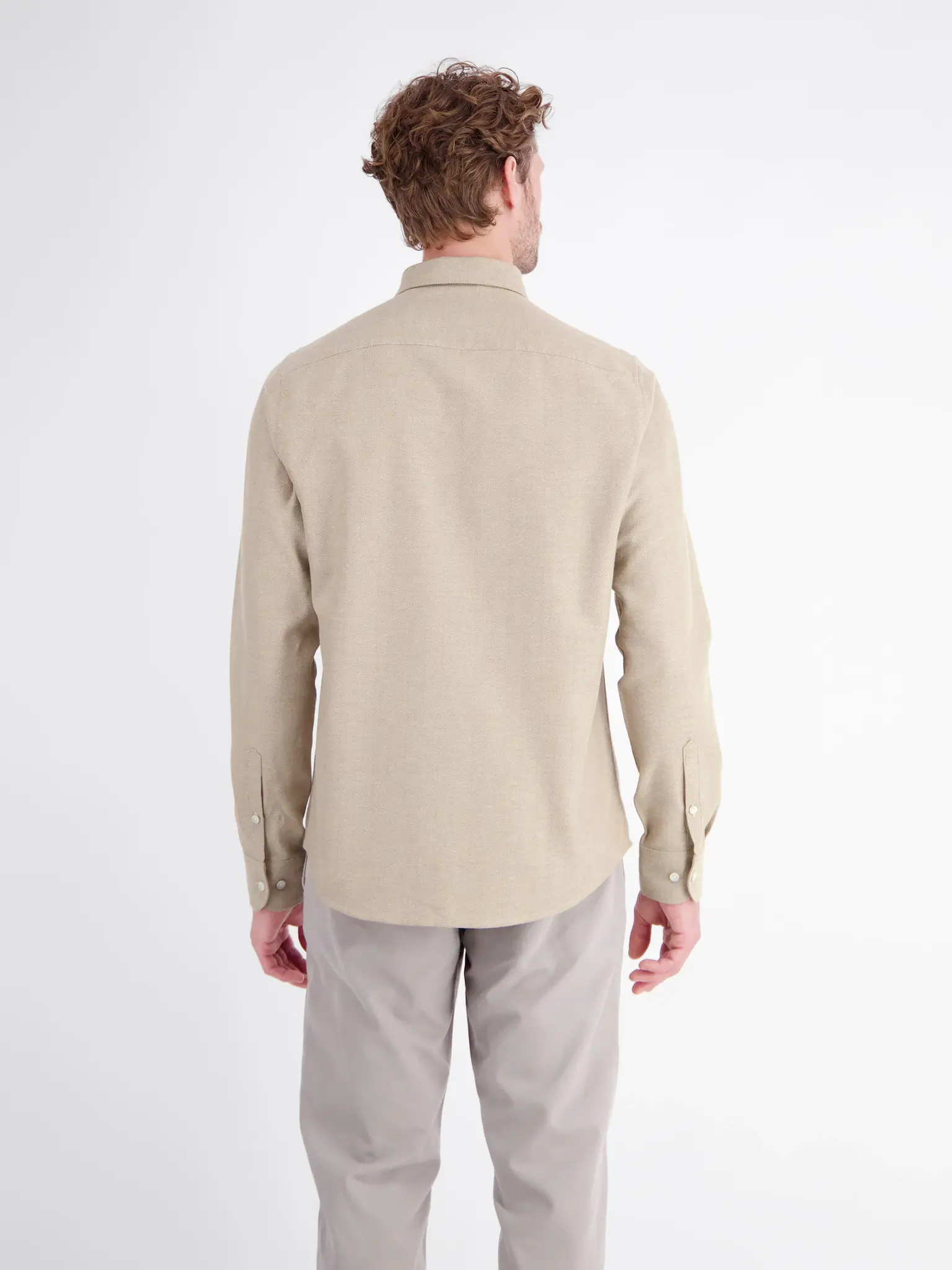 Lerros Flanellhemd – Foam White