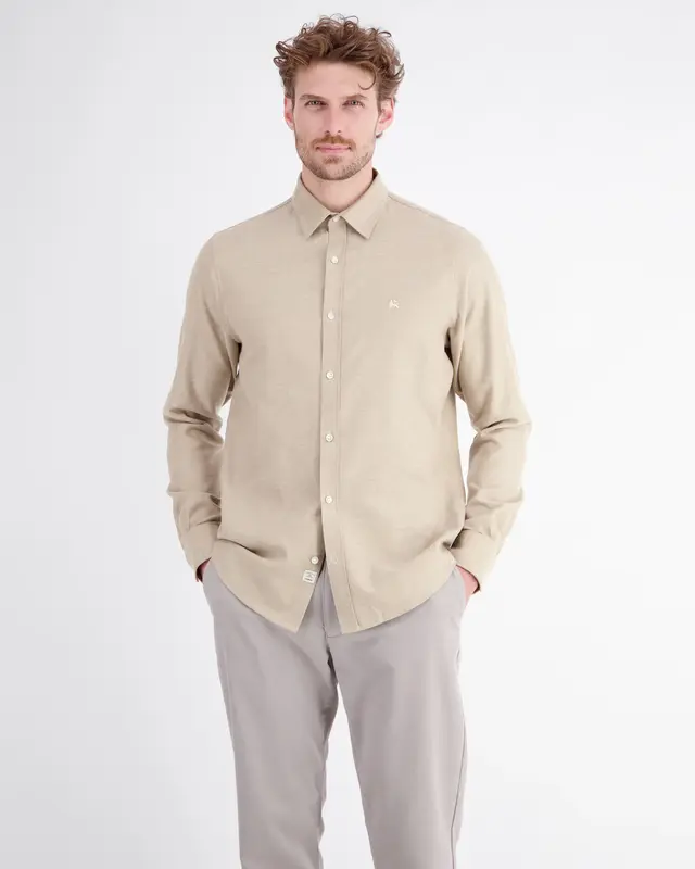 Lerros Flanellhemd – Foam White