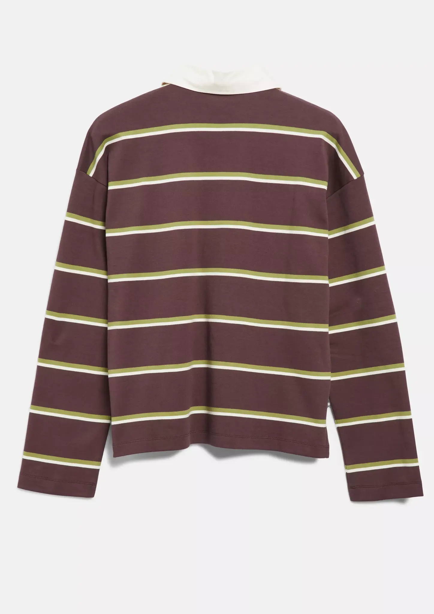S. Oliver Gestreept Rugbyshirt - Bordeaux