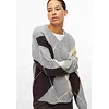 Jumper with Argyle  Muster - Grey