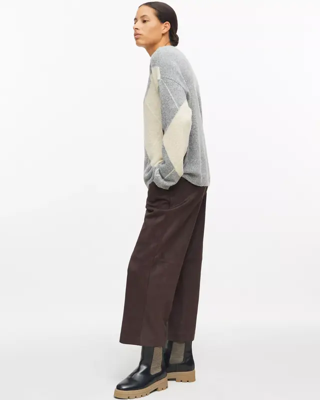 S. Oliver Trui met Argyle Print - Grey