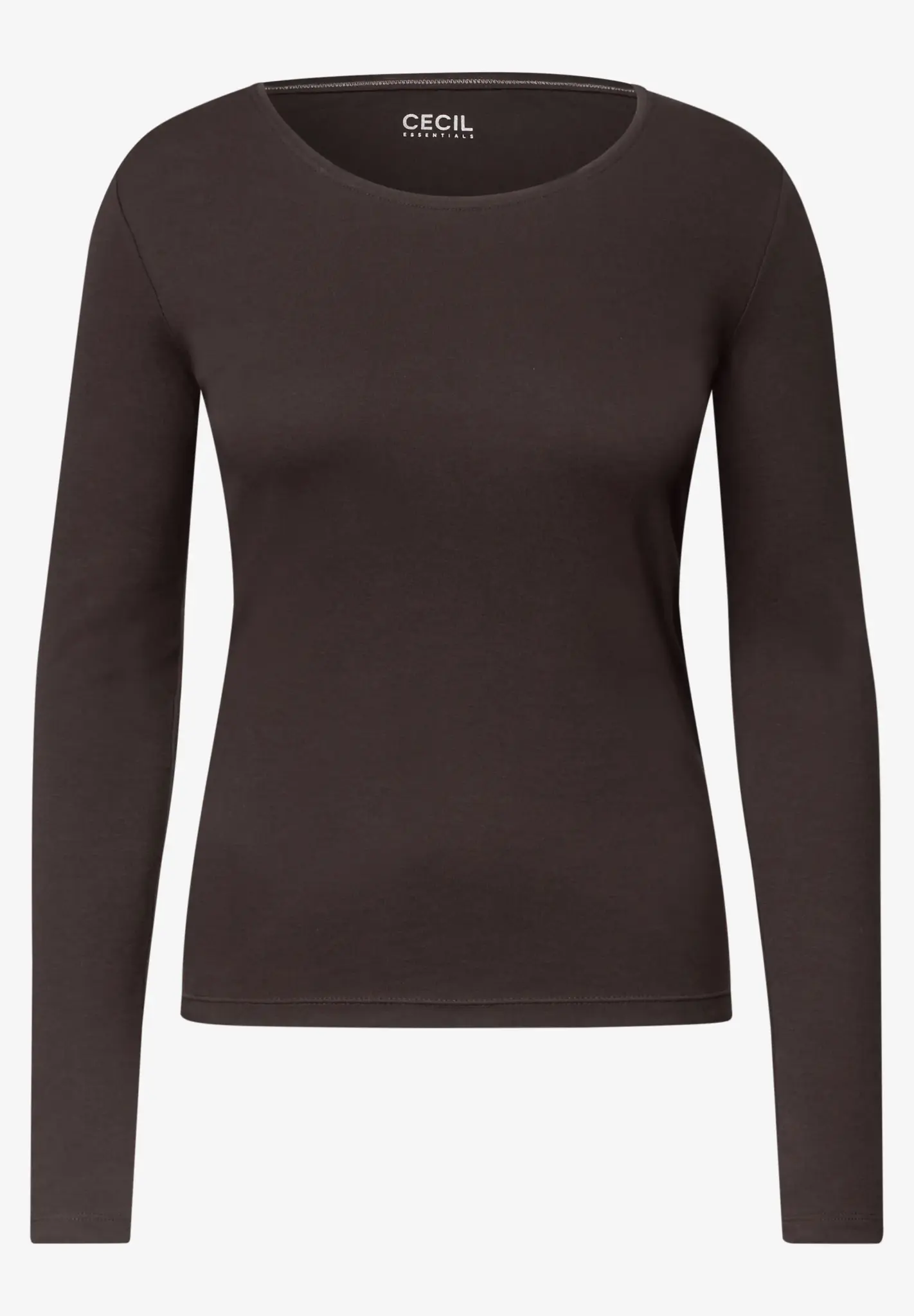 Cecil Basic Shirt Pia - Truffle Brown