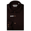 Liquid Cotton Hemd - Dark Brown