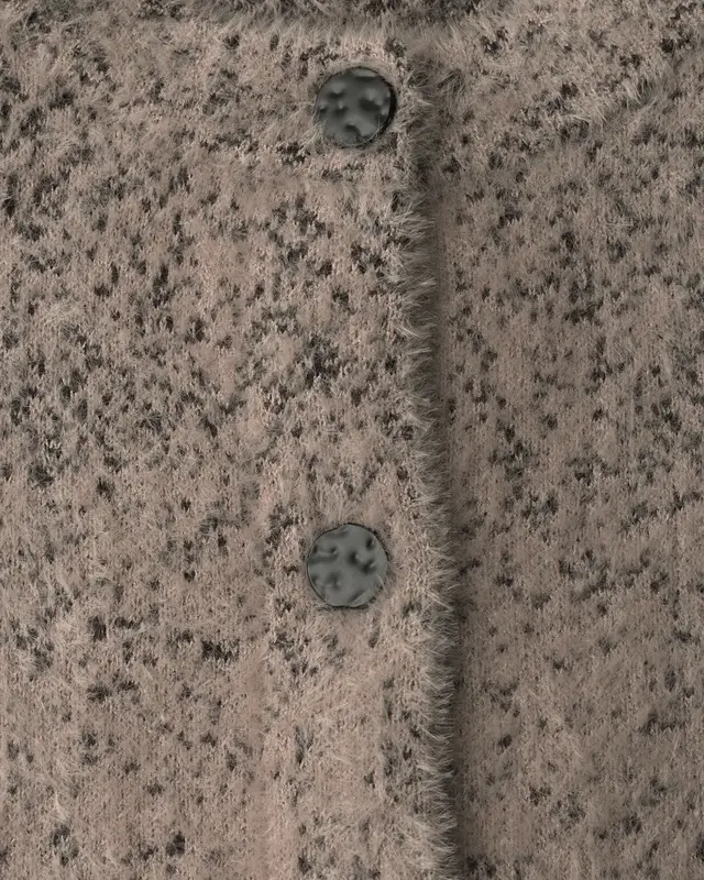 Street One Cardigan Jacquard Pattern - Sanded Amber
