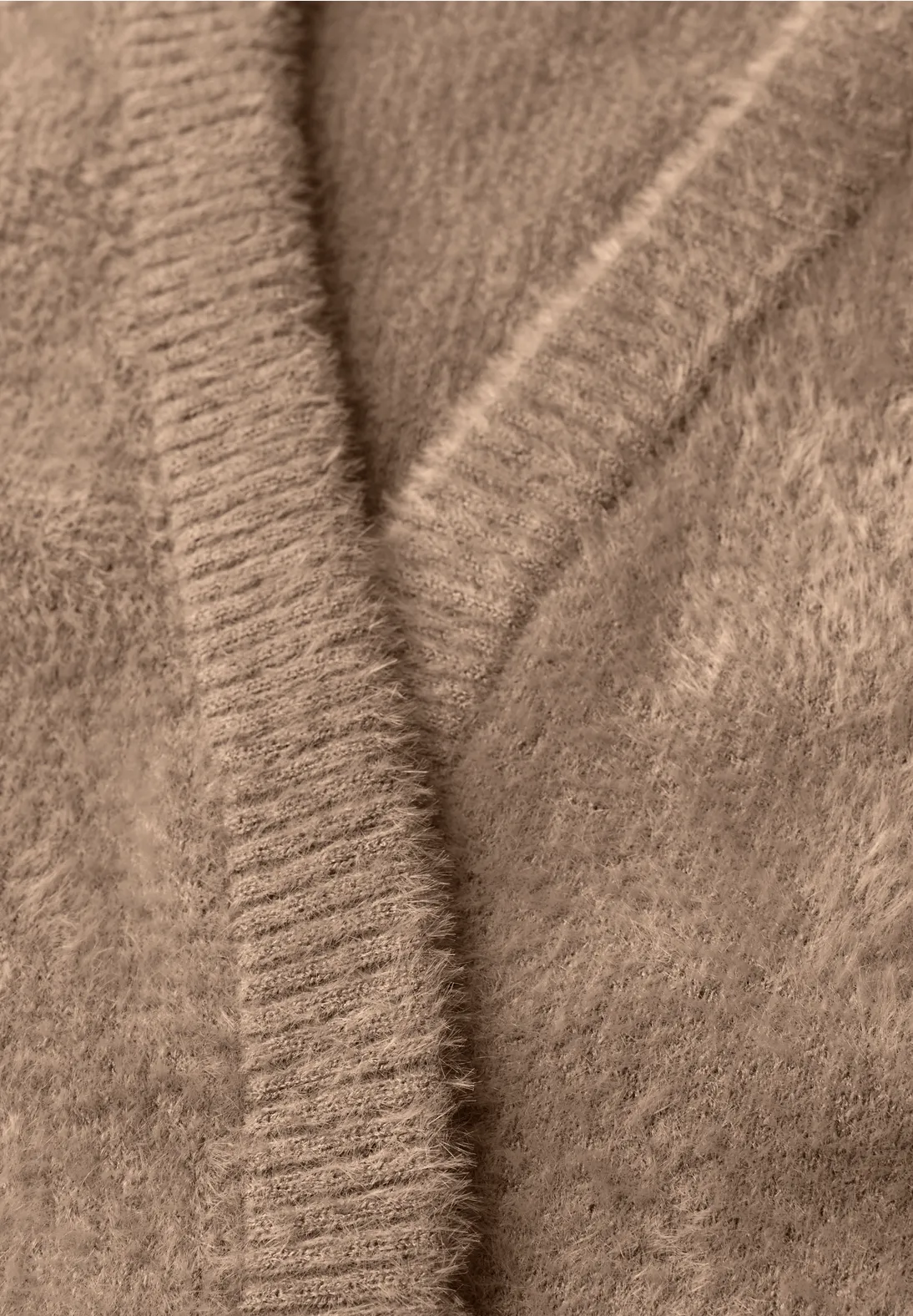 Cecil Open Vest, Verengaren - Creamy Mocha