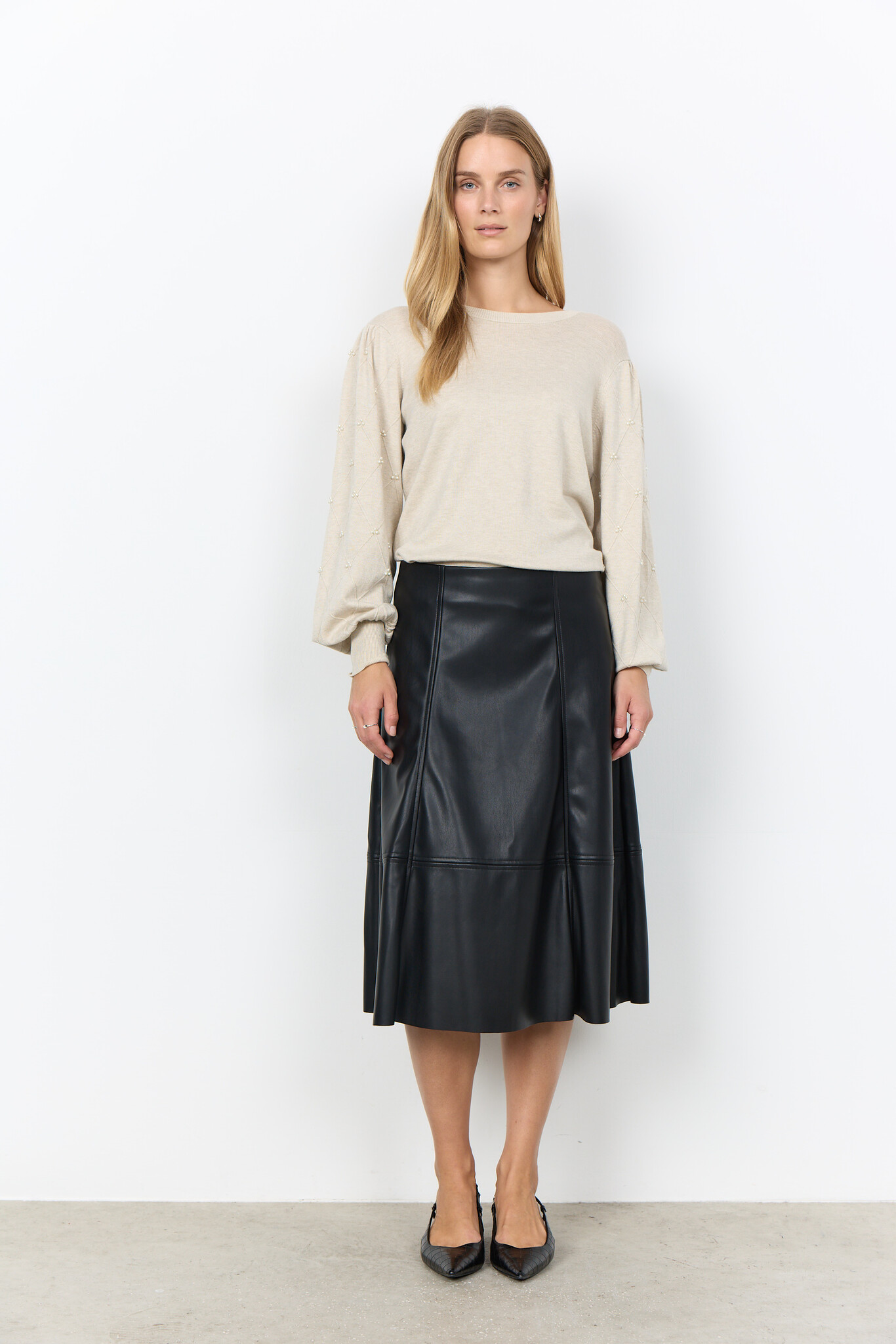 Soyaconcept Pullover Dollie 802 - Light Sand Melange