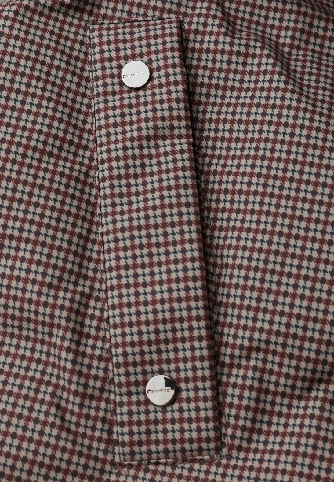 Street One Jacke mit Kapuze - Auburn Brown