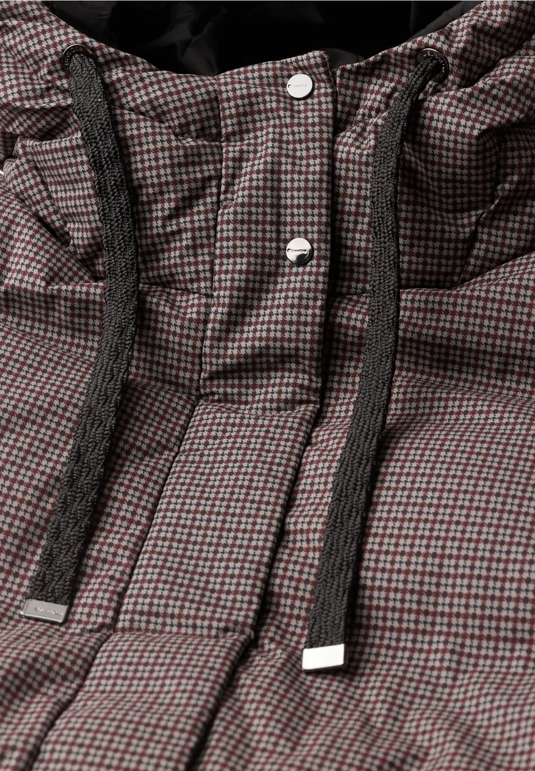 Street One Jas met Capuchon - Auburn Brown
