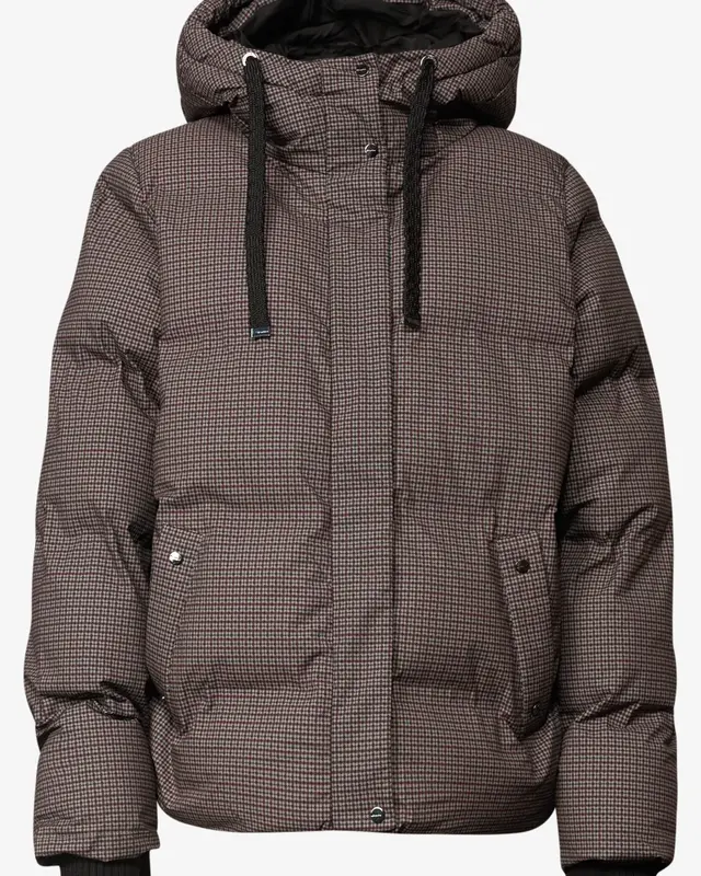 Street One Jas met Capuchon - Auburn Brown