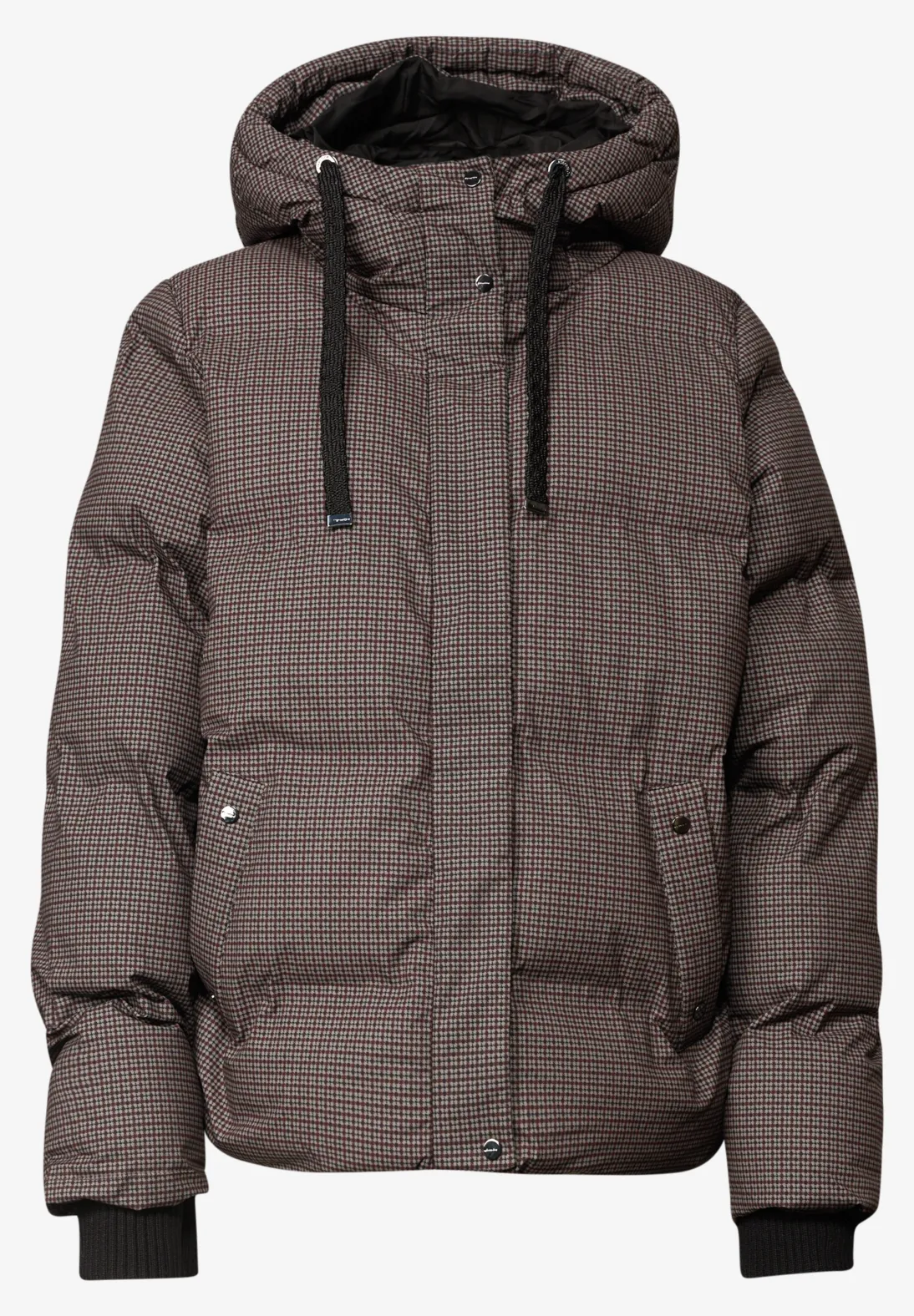 Street One Jacket with Hood - Auburn Brown