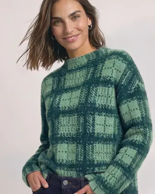 Street One Shirt mit Rollkragen - Stormy Green
