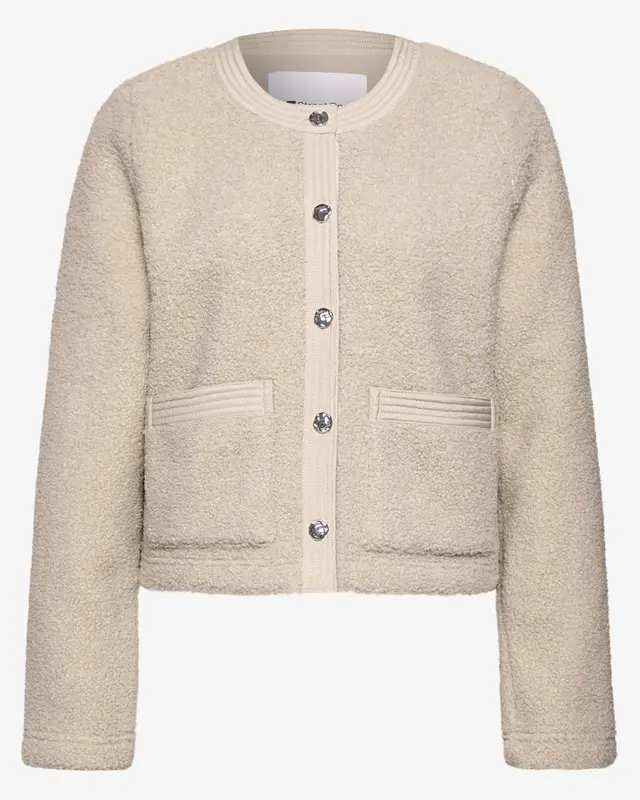 Street One Teddy Jacket - Clay Sand