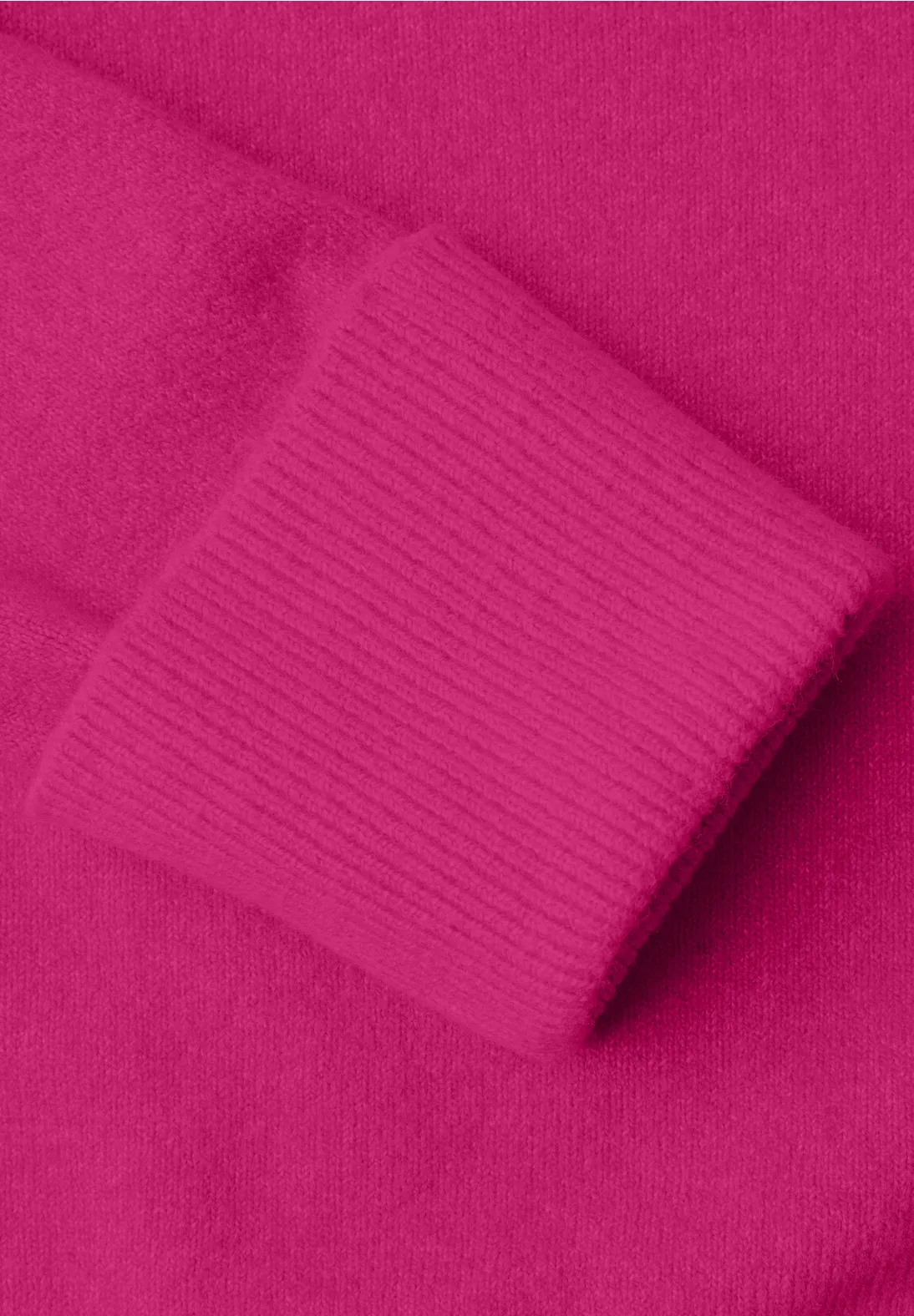 Cecil Pullover mit Rollkragen - Pink Flash Melange