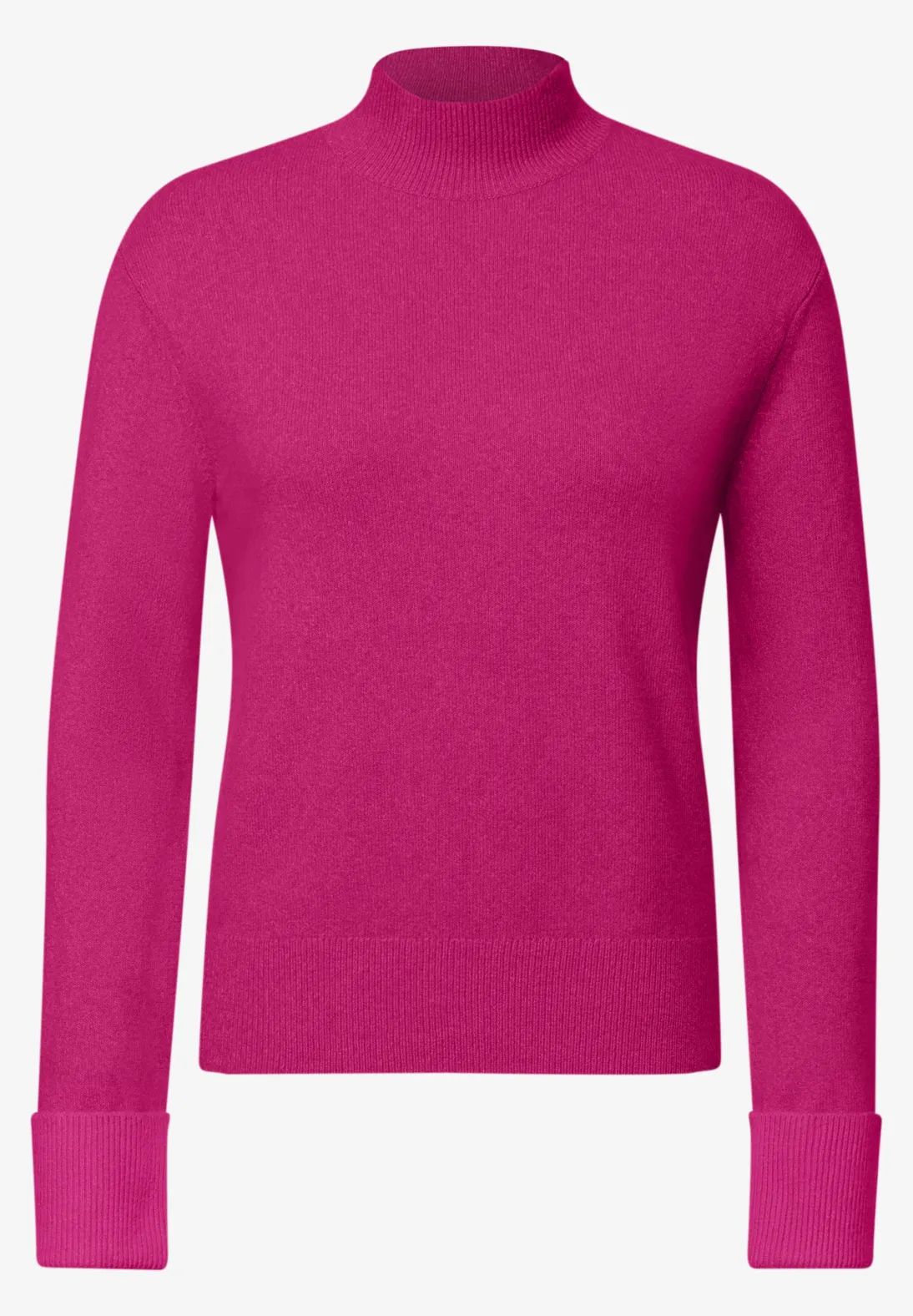 Cecil Jumper with Turtleneck - Pink Flash Melange