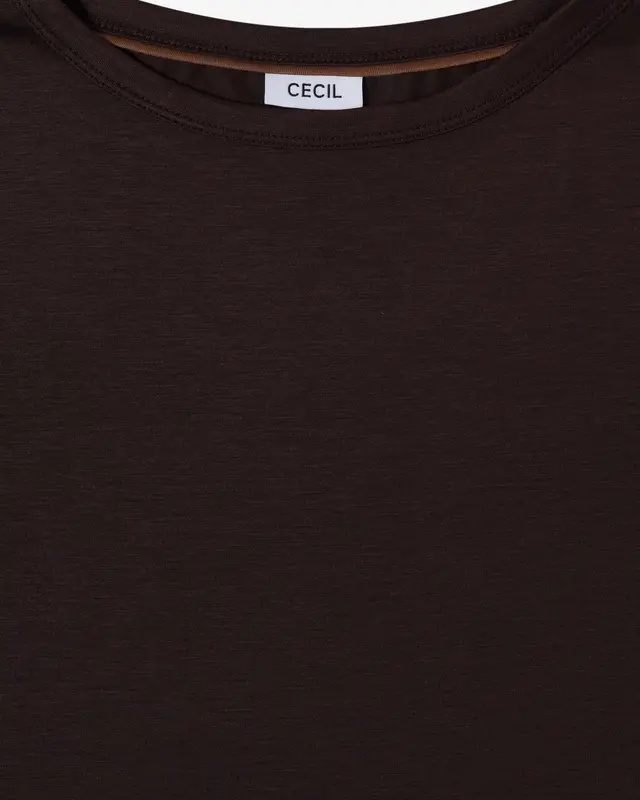Cecil Longsleeve met Boothals - Truffle Brown