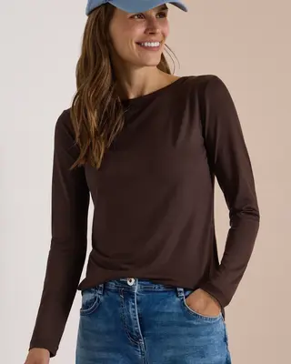 Cecil Longsleeve - Truffle Brown