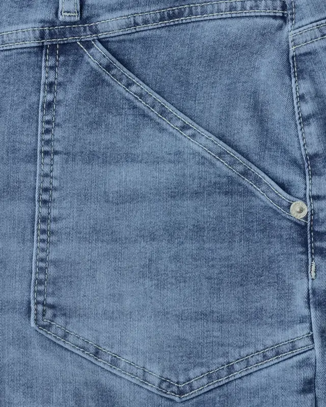 Cecil Barrel Jeans Scarlett - Mid Blue Wash