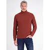 Turtleneck Jumper - Maroon Red
