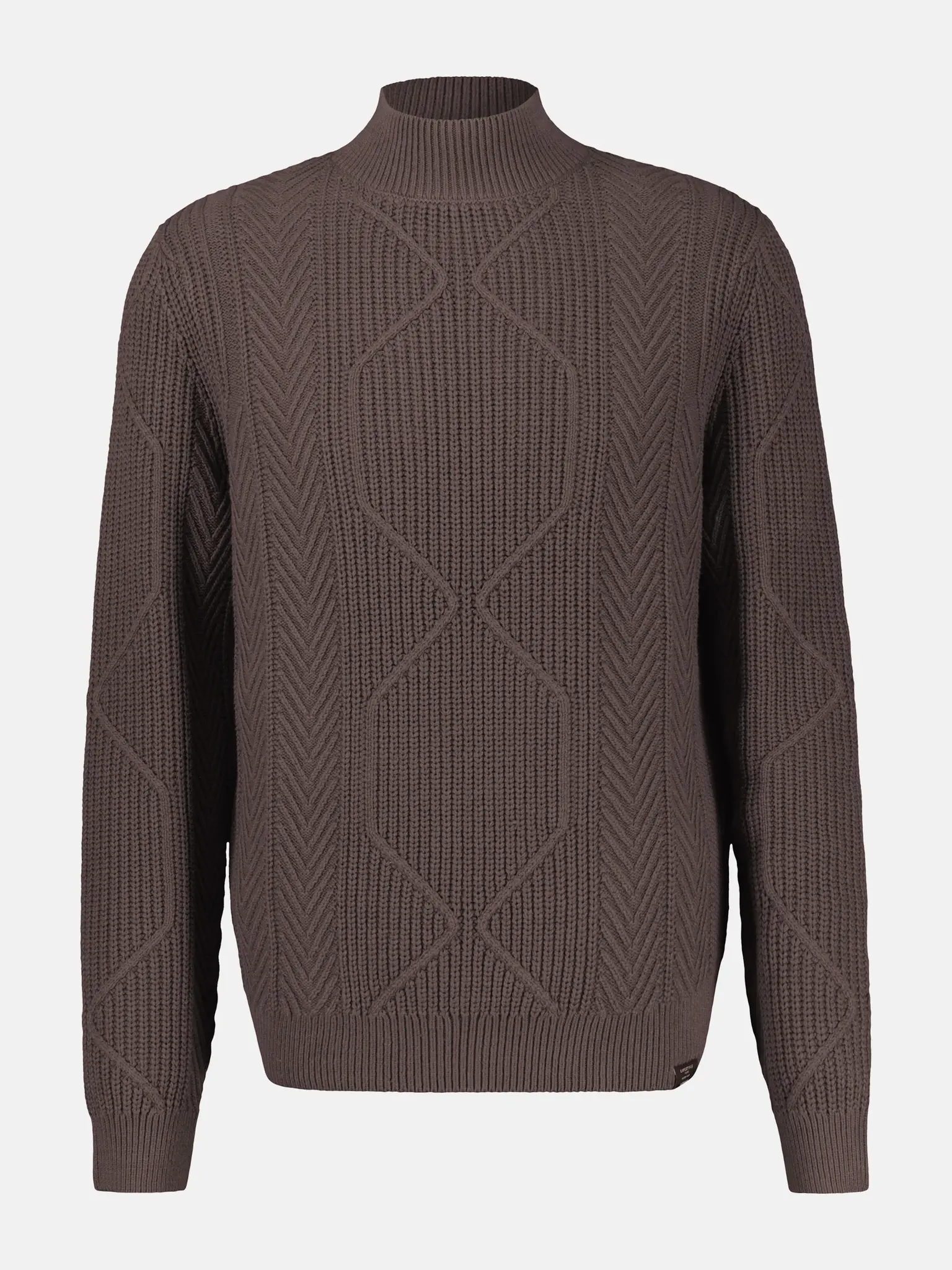 Lerros Rollkragen Pullover - Timber Brown