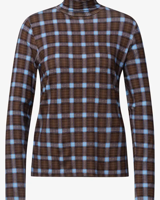 Street One Studio Shirt mit Muster - Loom Blue