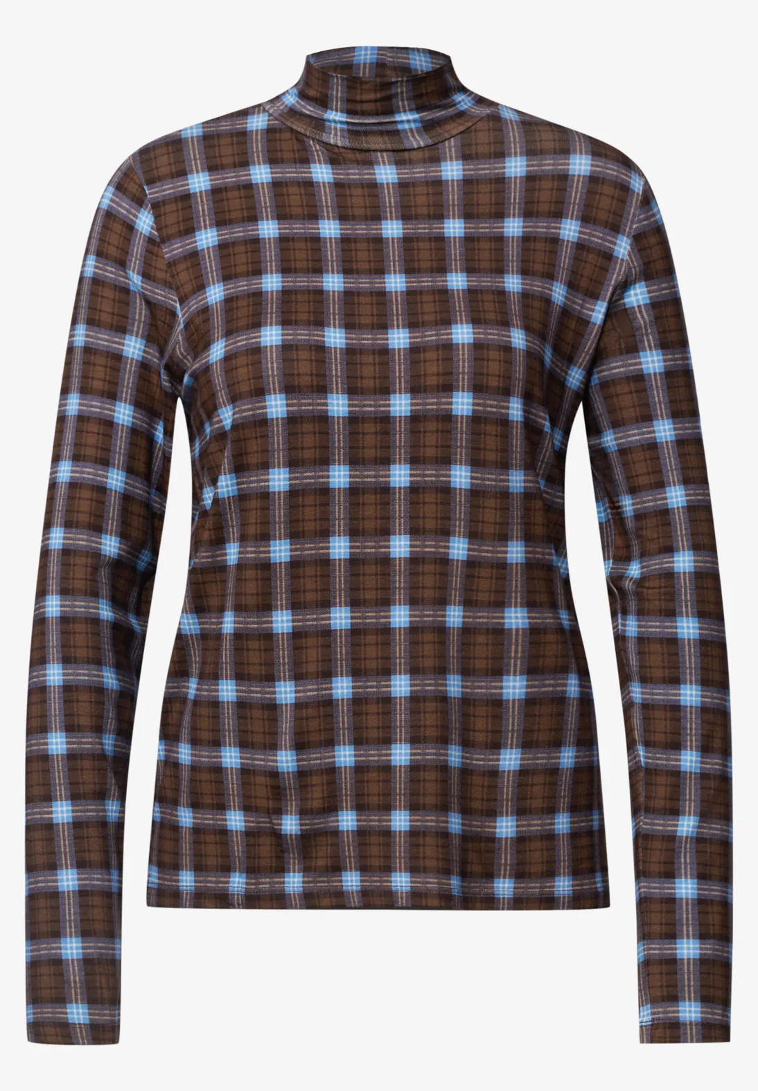 Street One Studio Shirt met Patroon - Loom Blue
