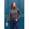 Shirt mit Muster - Loom Blue