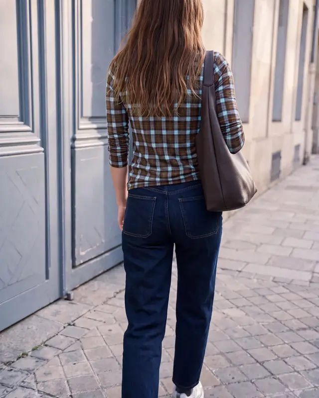 Street One Studio Shirt mit Muster - Loom Blue