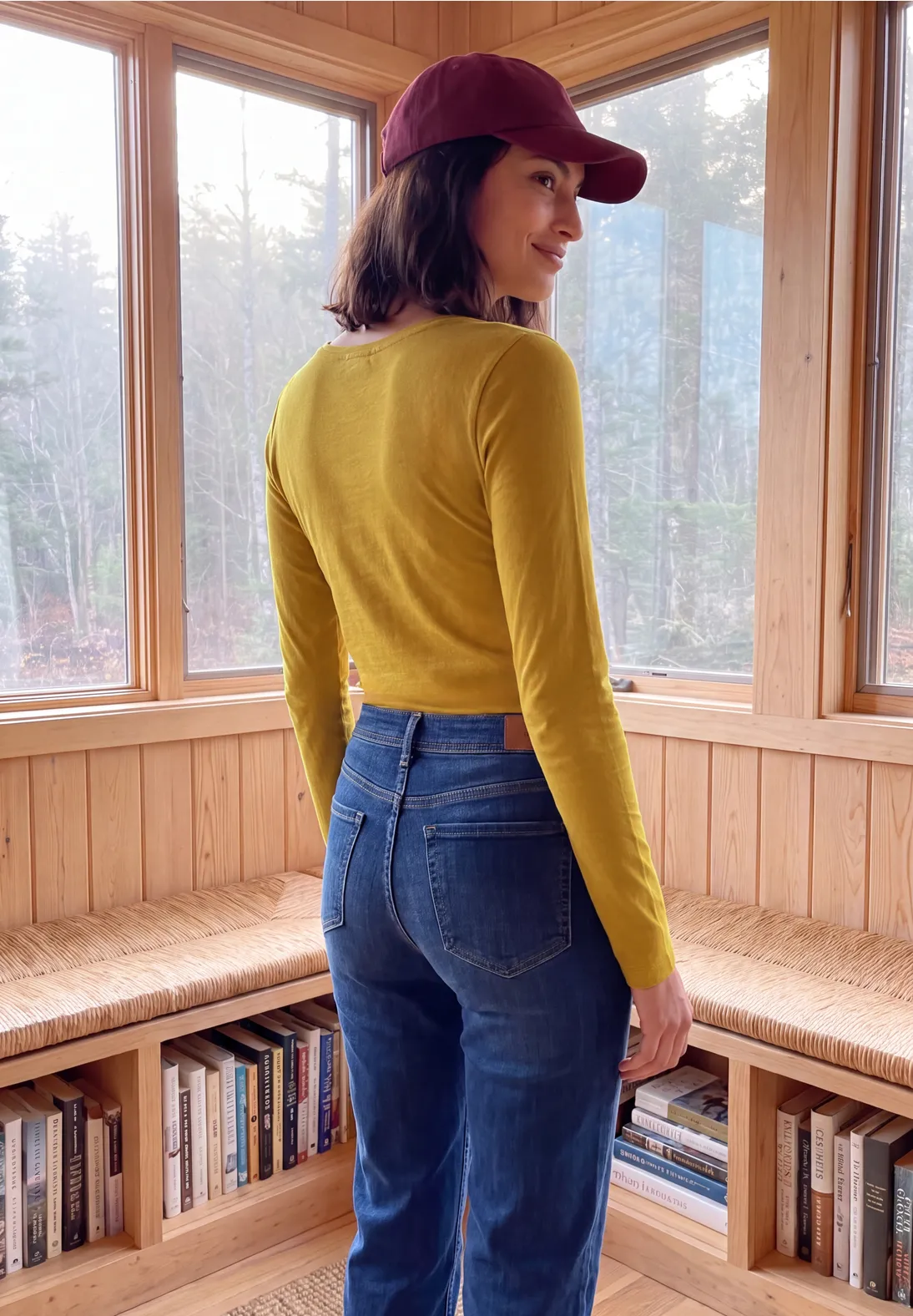 Cecil Basic Shirt Pia - Golden Honey