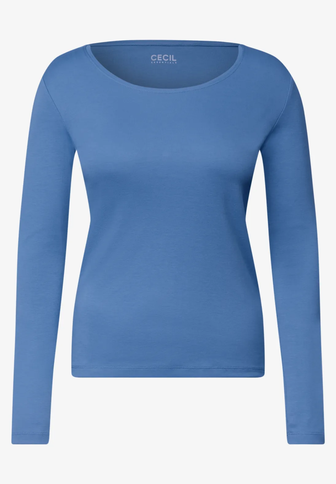 Cecil Basic Shirt Pia - North Blue