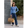Basic Shirt Pia - North Blue