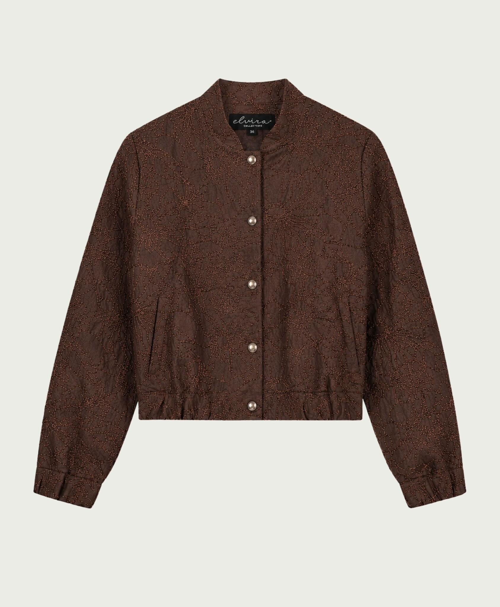 Elvira Collections Bomber Aurora - Flower Walnut
