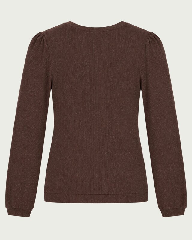 Elvira Collections Glitter Jumper Lena - Dark Walnut