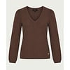 Glitter Jumper Lena - Dark Walnut